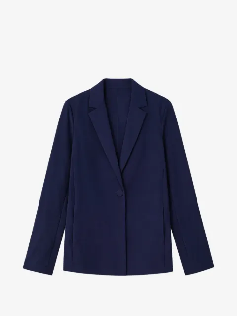 MALIPARMI blazer con solapas de muesca y botones
