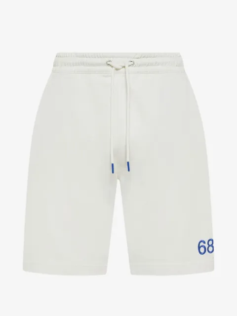Sun68 drawstring embroidered shorts