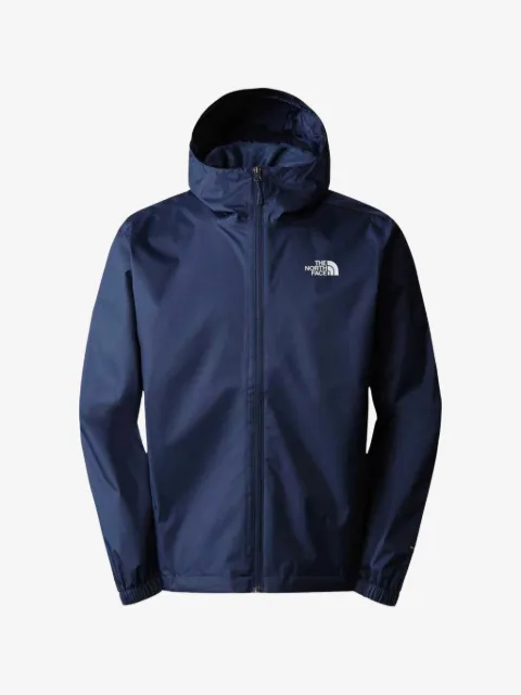 The North Face chamarra con capucha y logo estampado
