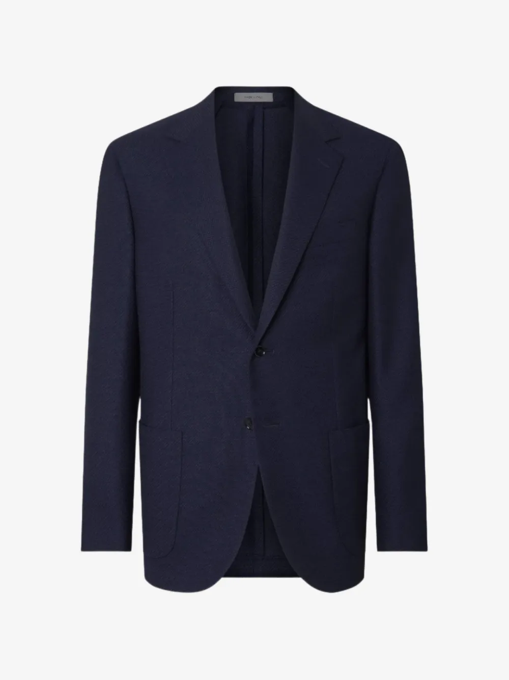Corneliani twill-weave notched-lapels blazer | Blue | Image 1