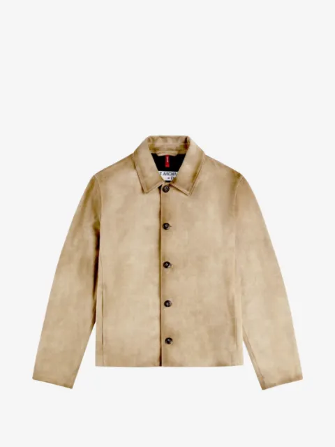 Fay buttoned calfskin jacket