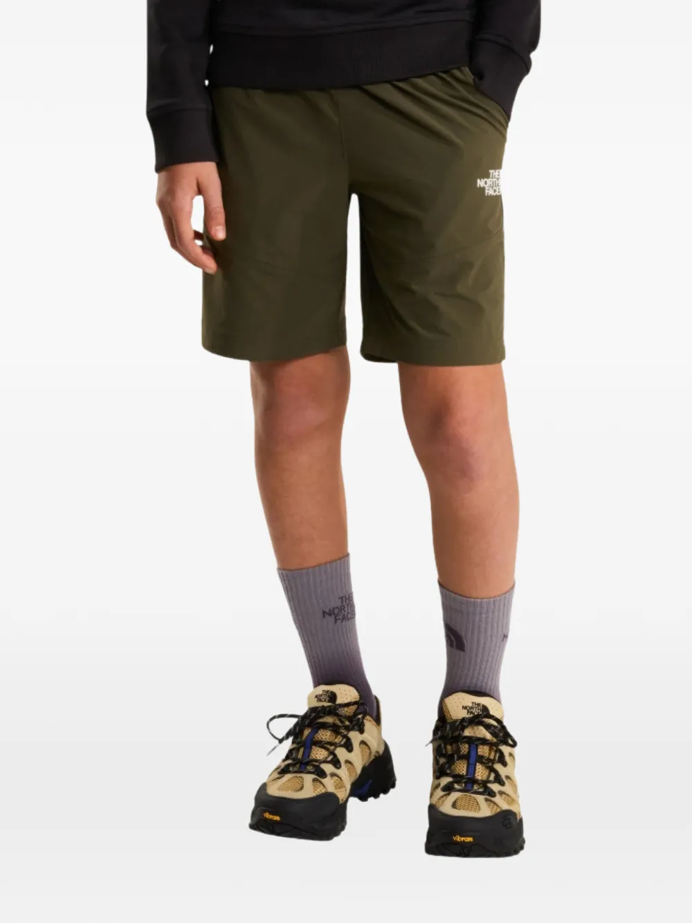 The North Face Kids Shorts met logopatch Groen
