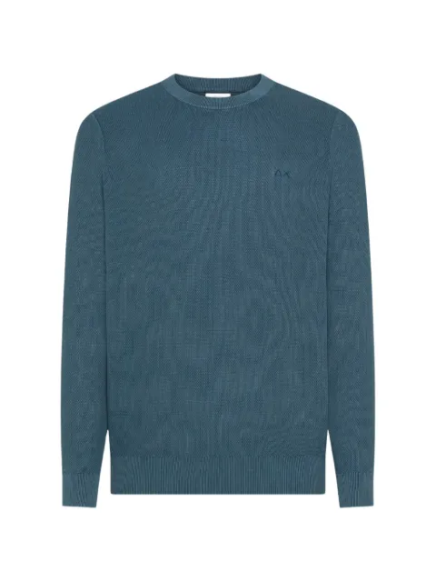 Sun68 crewneck textured knitwear