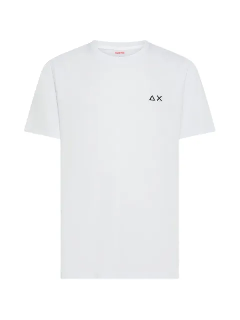 Sun68 Camiseta decote careca com logo