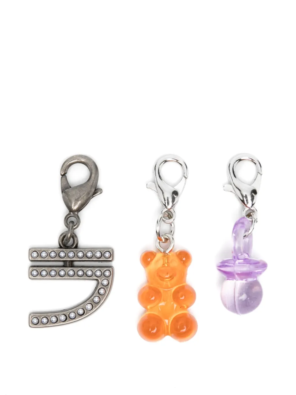 Puraai logo-charm shoe accessory - Mehrfarbig