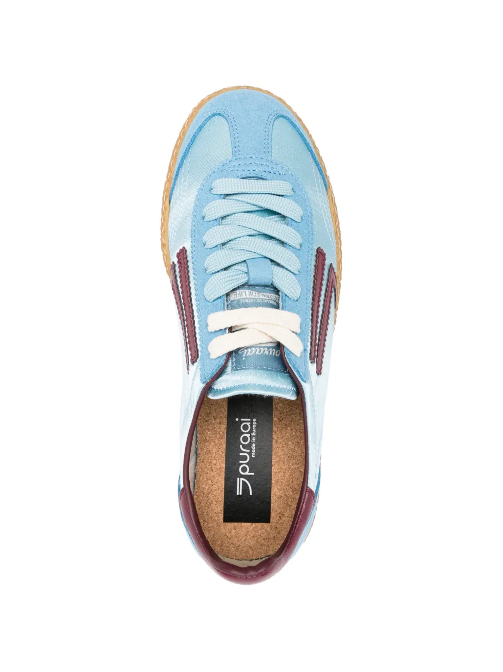Puraai Blue sneakers Blauw