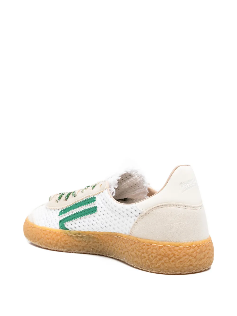 Puraai Sneakers met net-textuur Wit