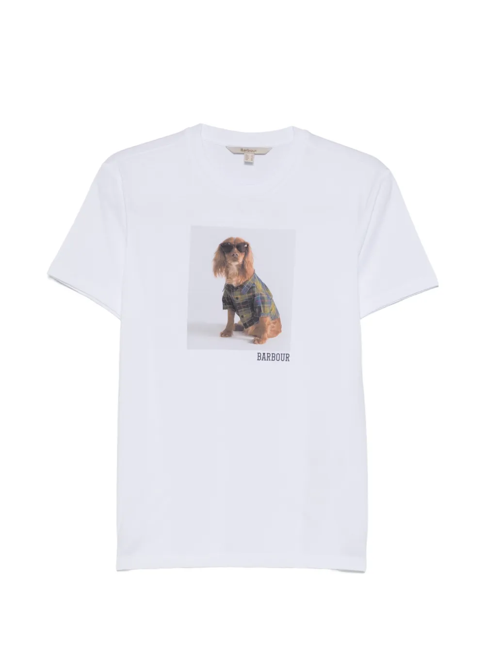 Barbour short-sleeve graphic T-shirt - Weiß