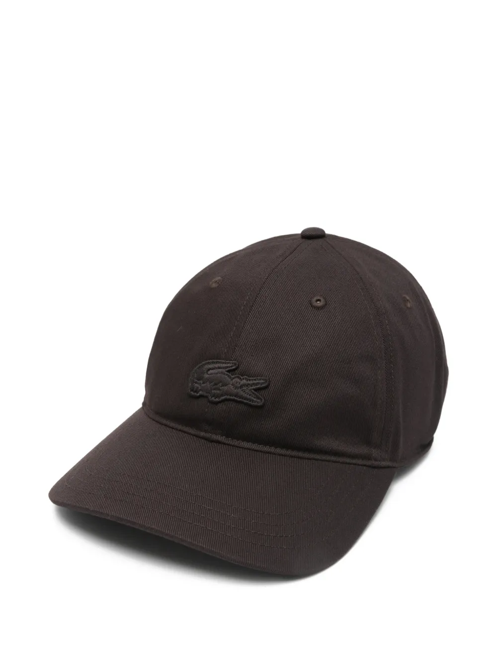 Lacoste tonal logo baseball cap - Marrone
