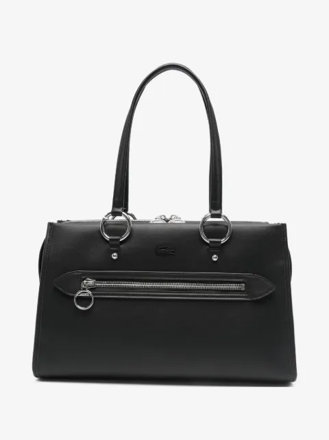Lacoste medium ring-detail shoulder bag
