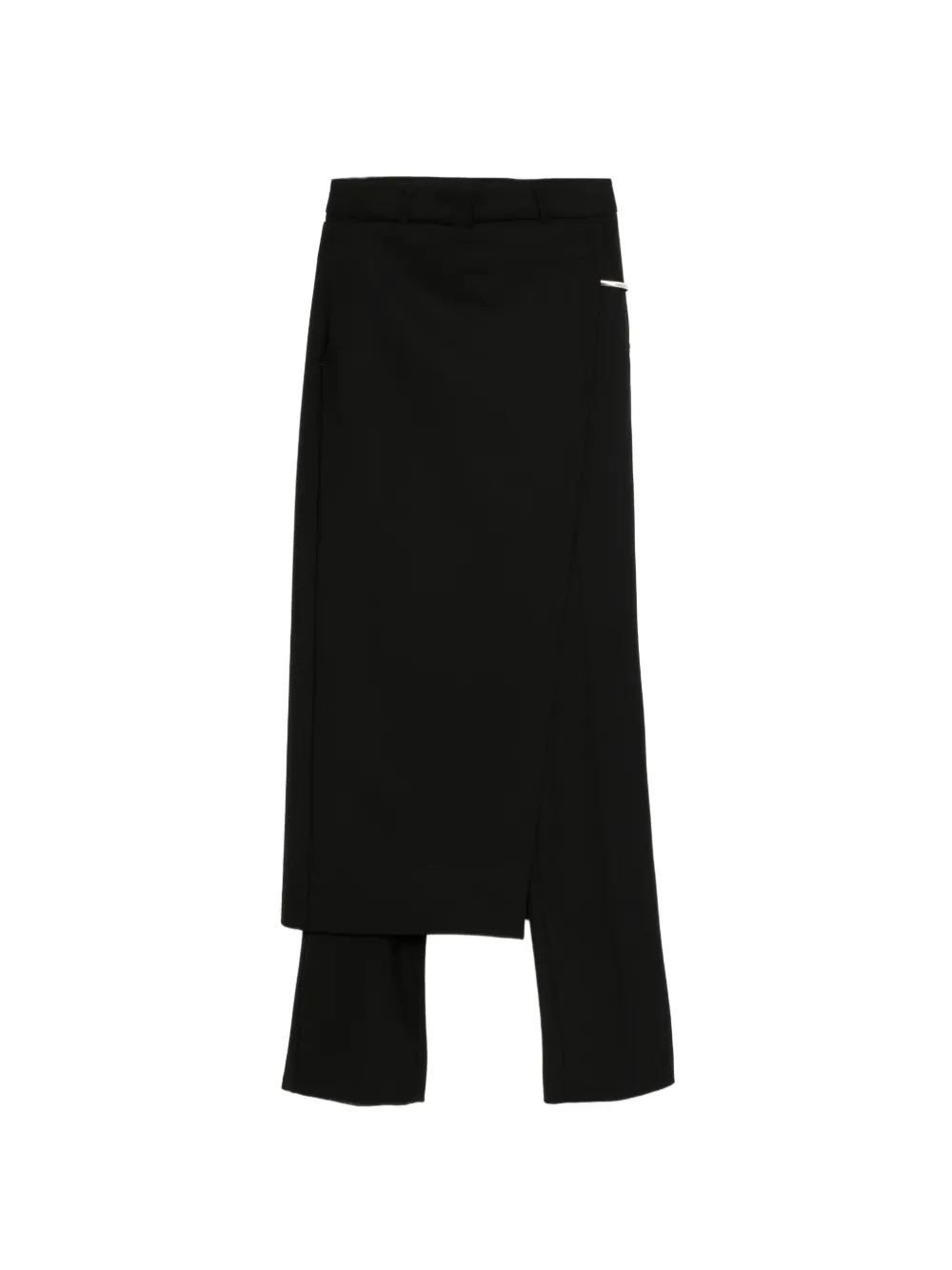 Sportmax Pantaloni asimmetrici - Nero