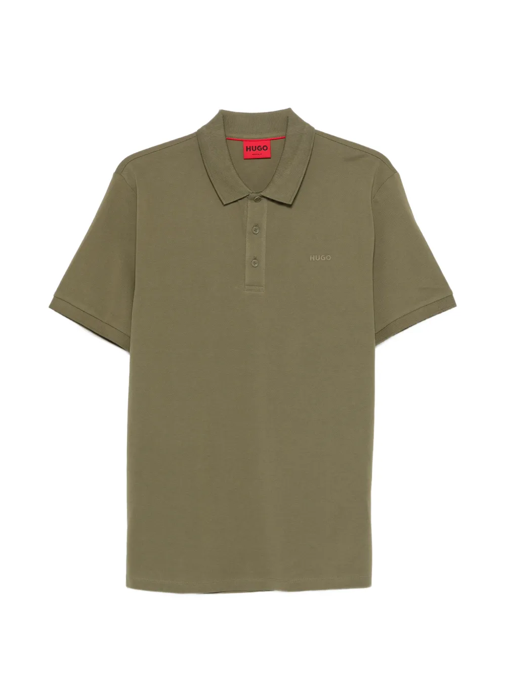 BOSS buttoned polo shirt - Verde