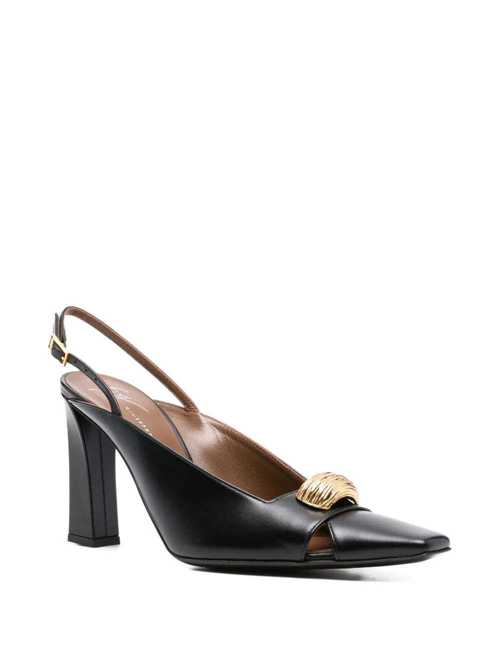 Giuseppe Zanotti Sandalen met uitgesneden detail Zwart