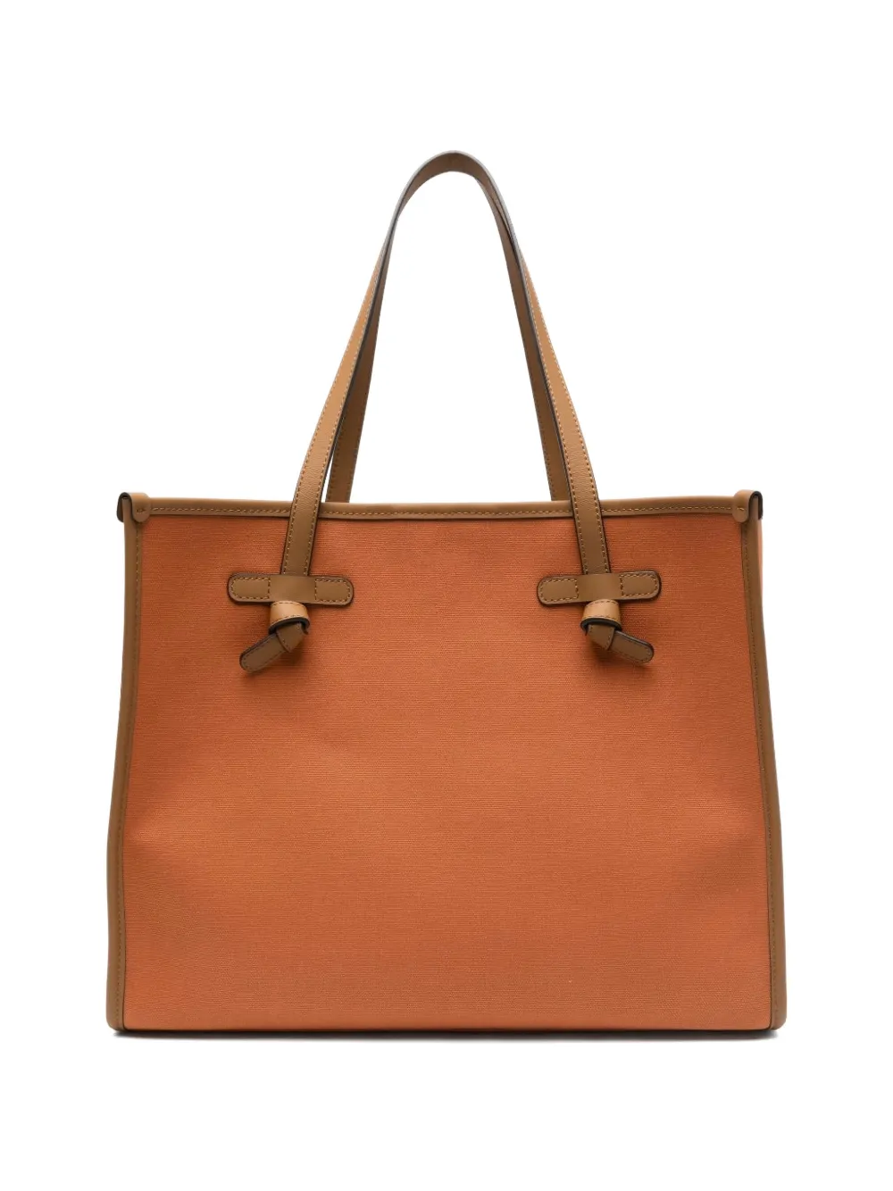 GIANNI CHIARINI Marcella tie-detail tote bag - Arancione