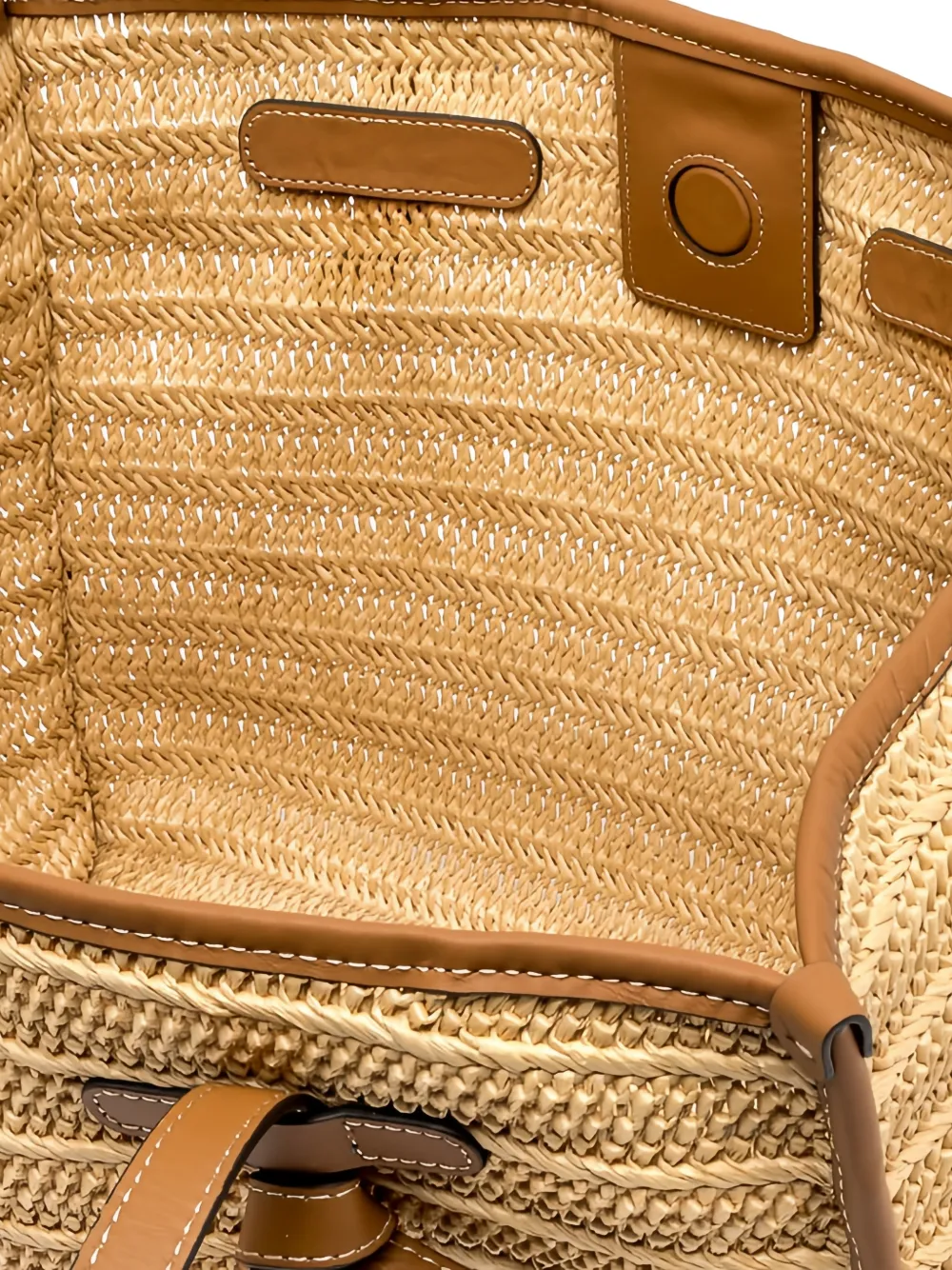 GIANNI CHIARINI Marcella shopper met geknoopt handvat Beige