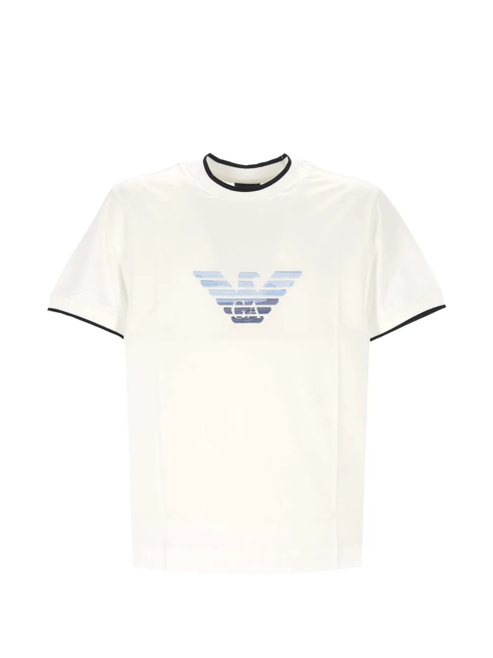 Emporio Armani logo-detail T-shirt - Weiß