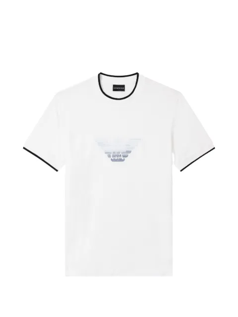 Emporio Armani t-shirt à détail de logo