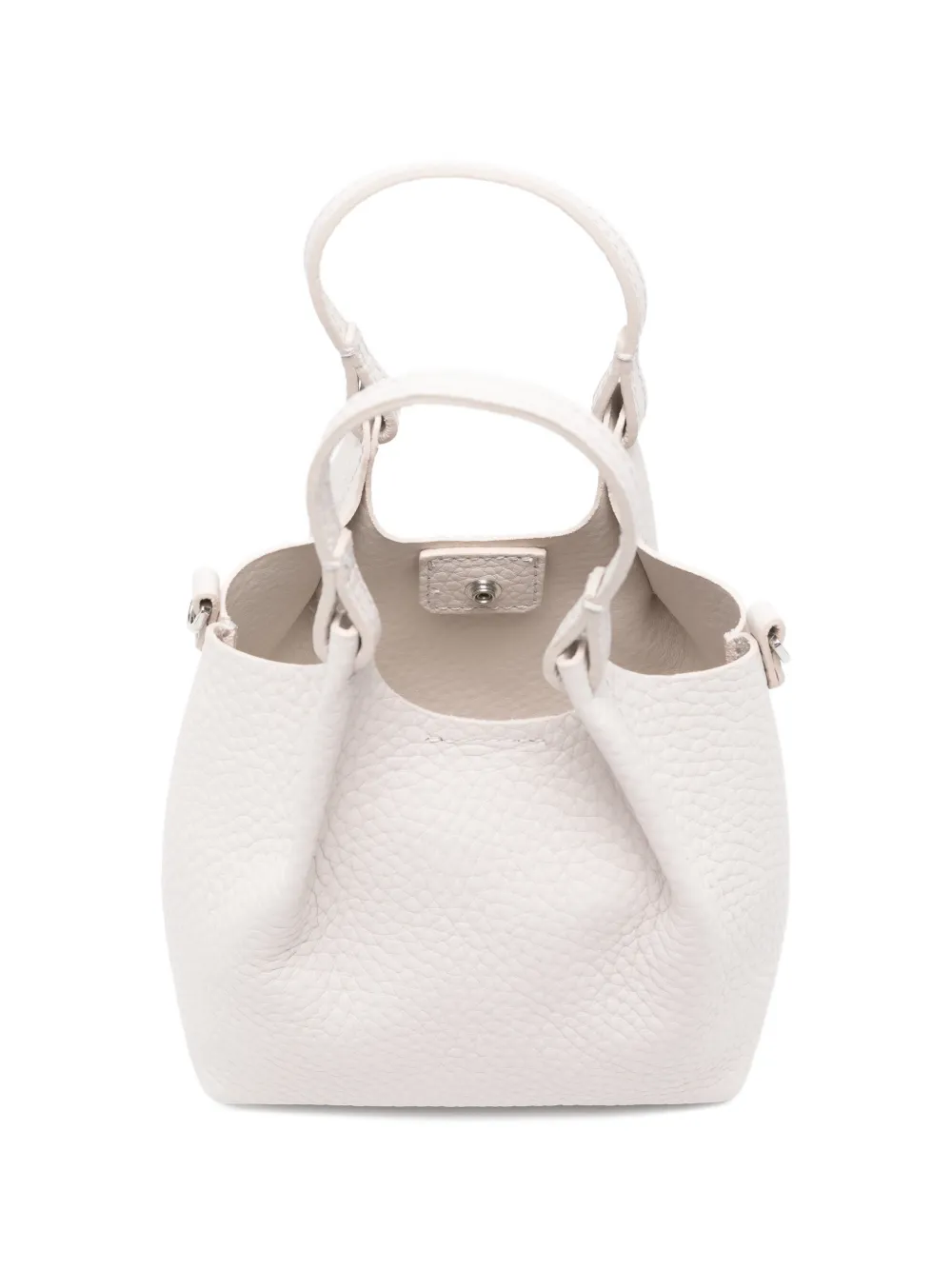 Dua Gathered-Handle Tote Bag