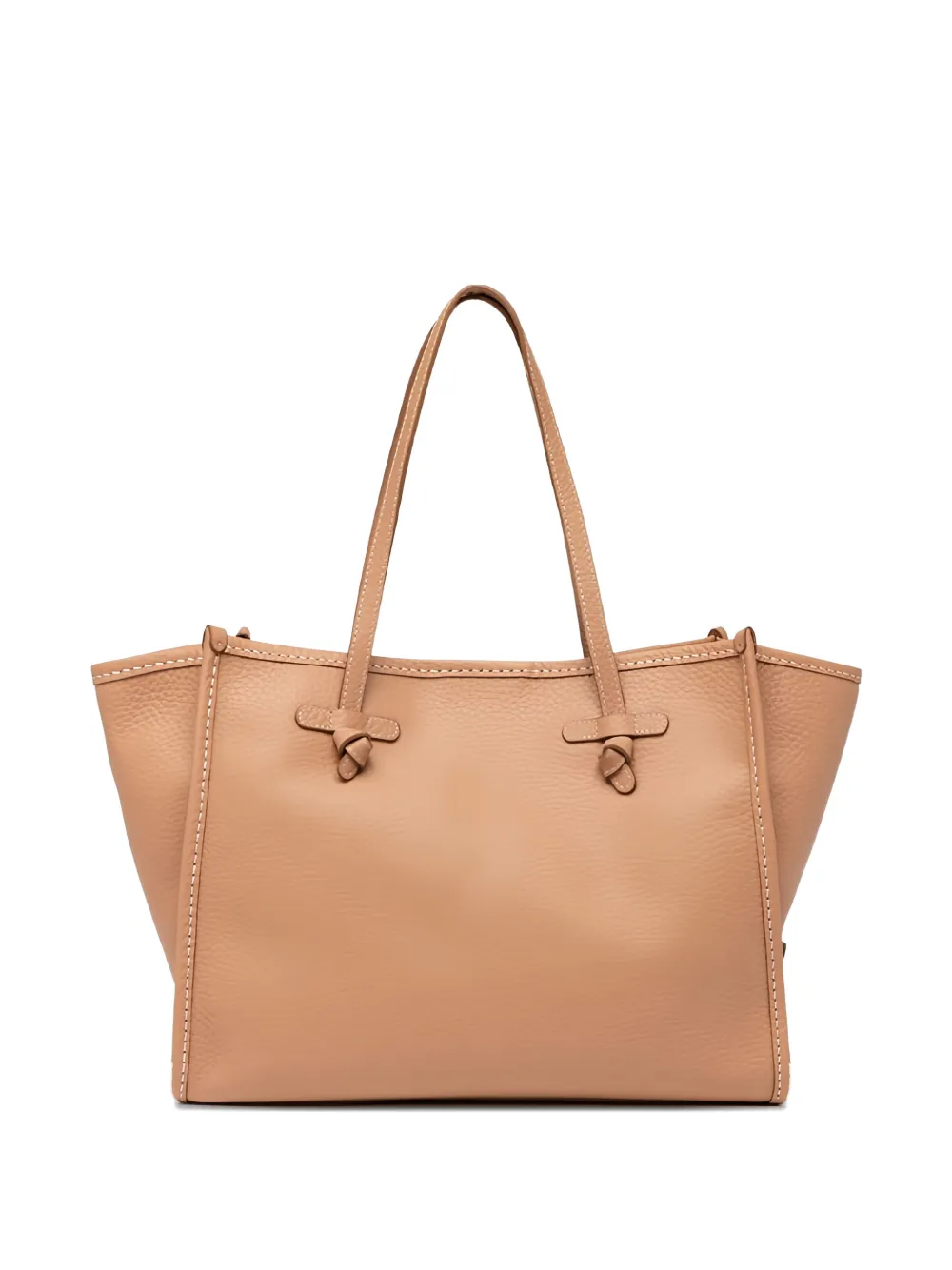 GIANNI CHIARINI Marcella knotted shoulder bag - Toni neutri