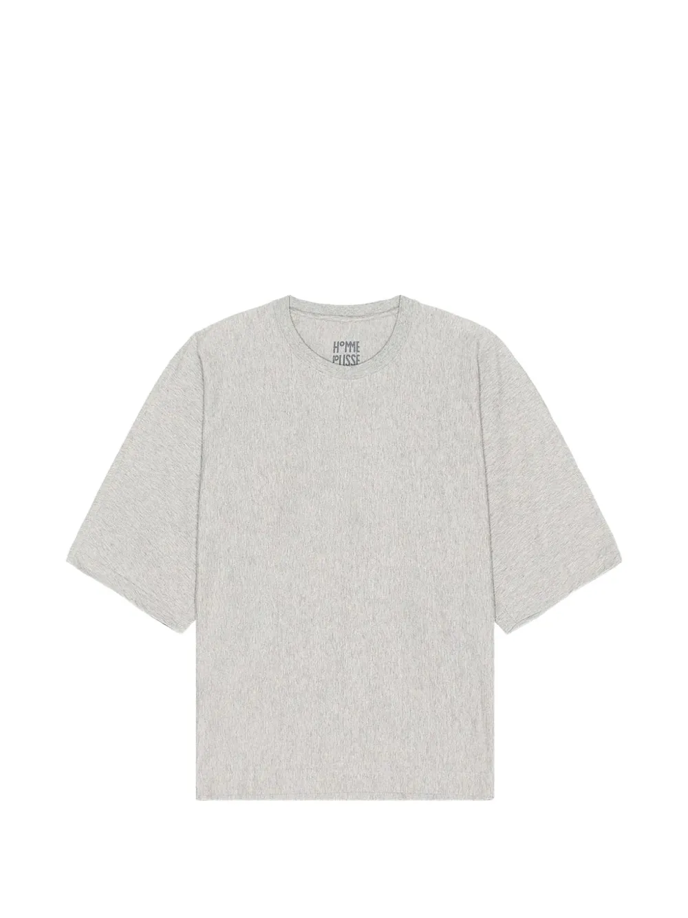 Issey Miyake crew-neck T-shirt - Grigio