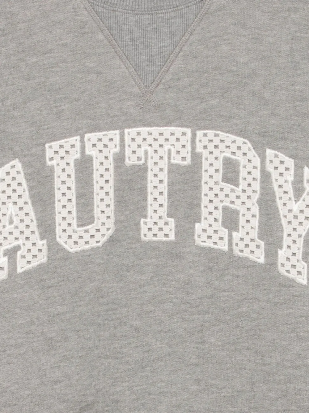 Autry Sweater met logo Grijs