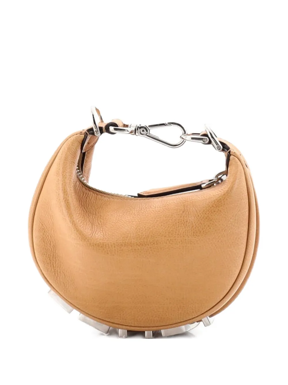 Fendi Pre-Owned Borsa passepartout Fendigraphy nano in pelle - Toni neutri