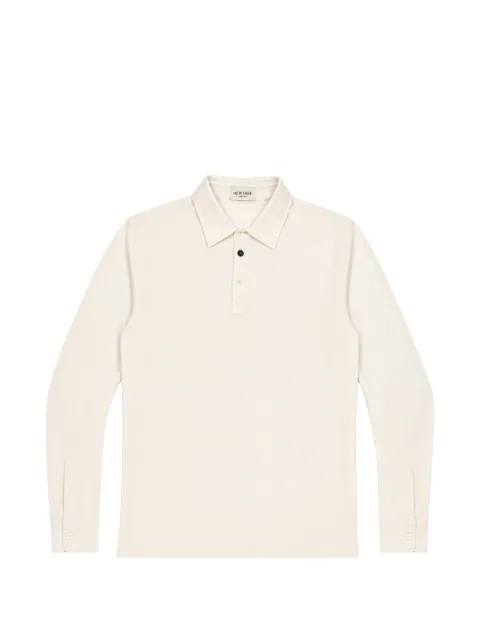 Heritage polo de manga larga
