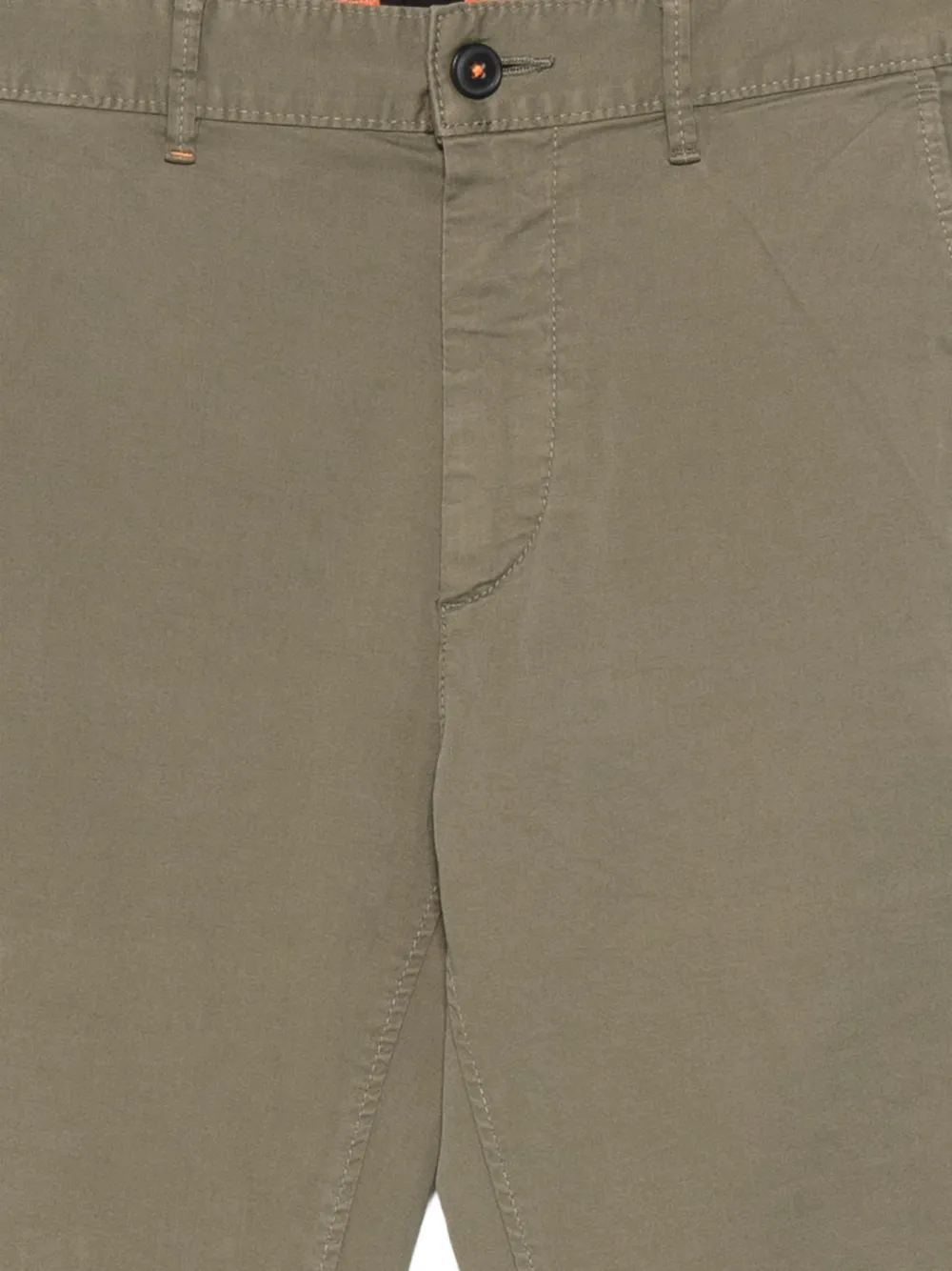  Boss Button Trousers - Green 