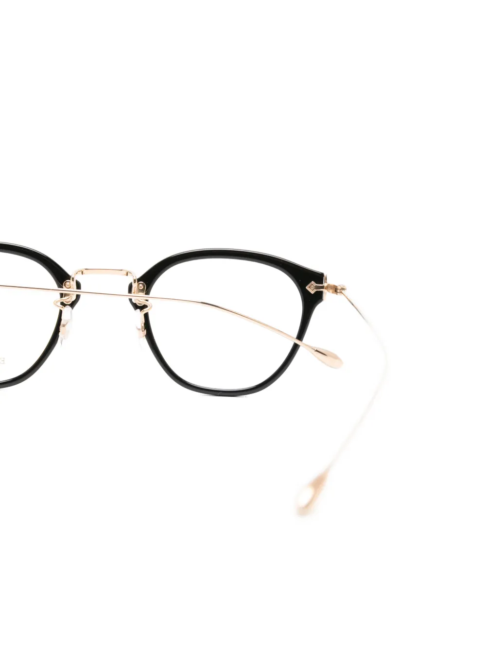  Eyevan7285 Round Sprout Glasses - Black 