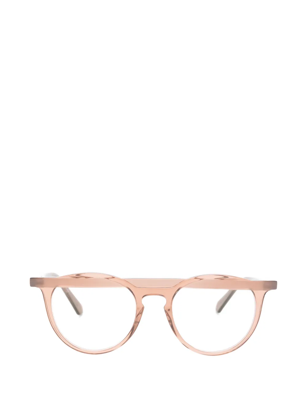 Veronika Wildgruber geometric-frame glasses - Toni neutri