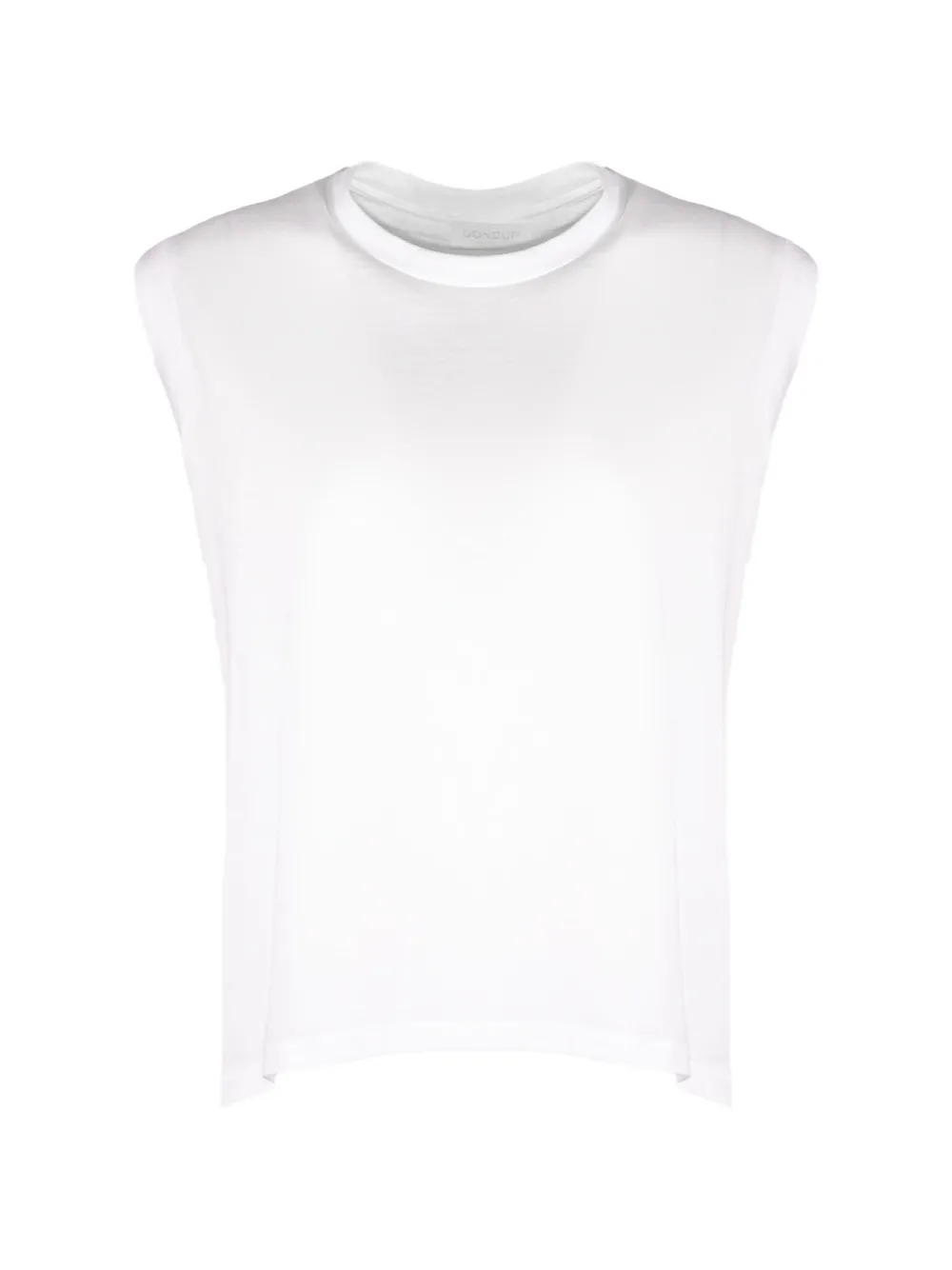 DONDUP open-back crew-neck T-shirt - Bianco