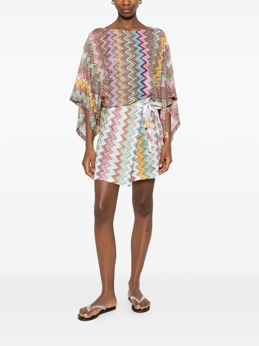  Missoni Zigzag Blouse - Pink 