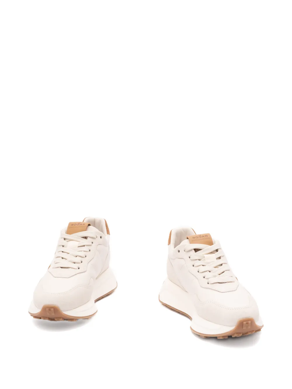 Hogan H641 logo-detail sneakers Beige