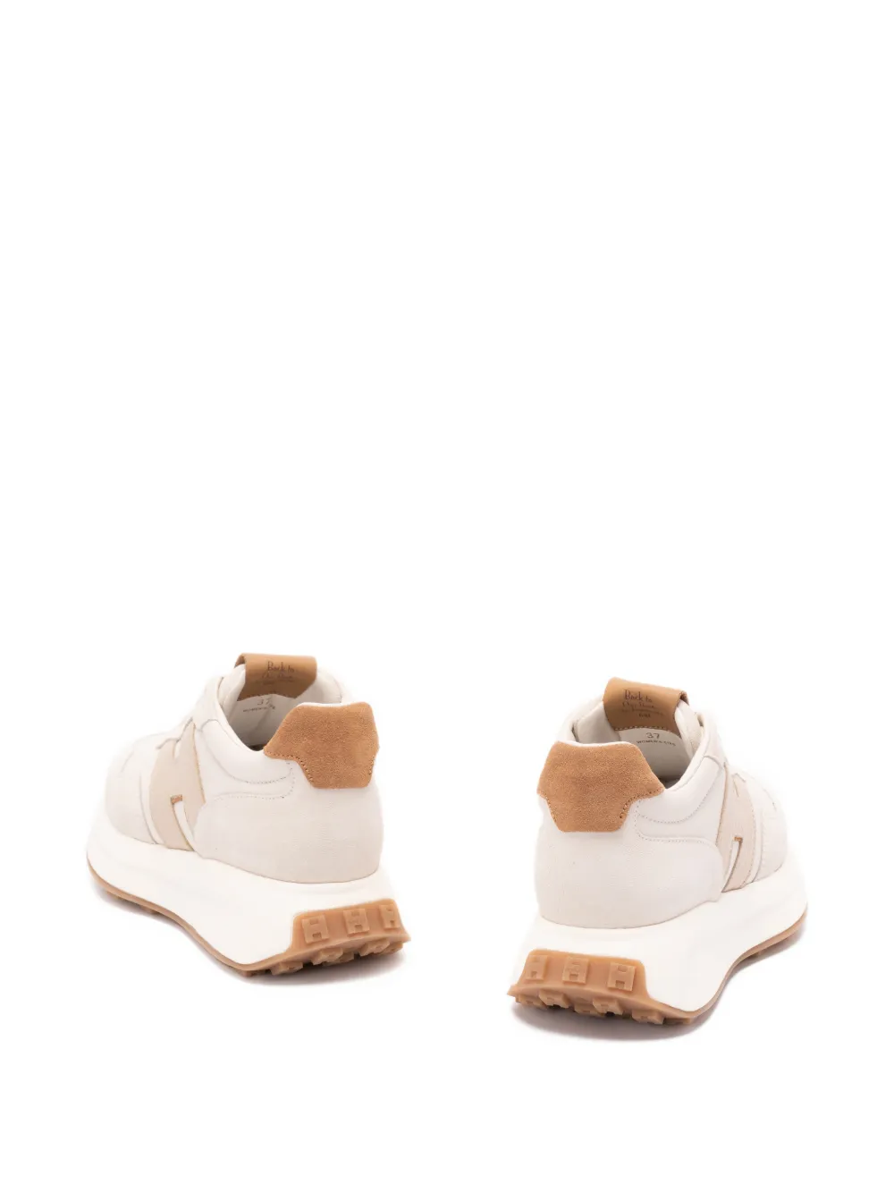 Hogan H641 logo-detail sneakers Beige