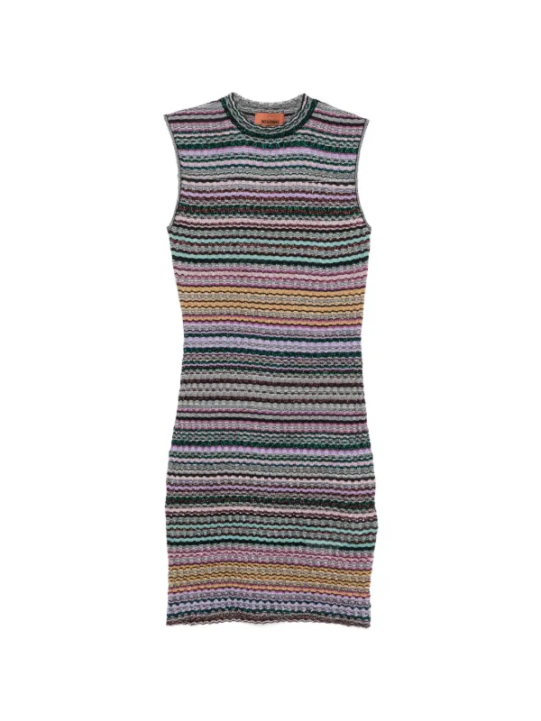 Missoni ストライプ ミニドレス | ブラック | FARFETCH JP