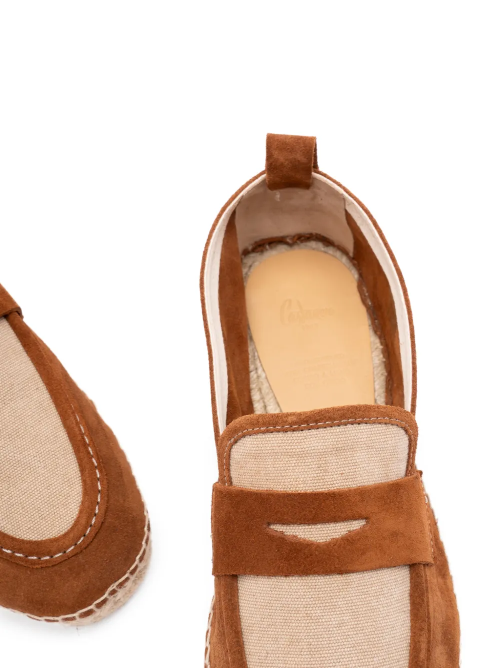 Castañer Espadrilles met vlakken Bruin