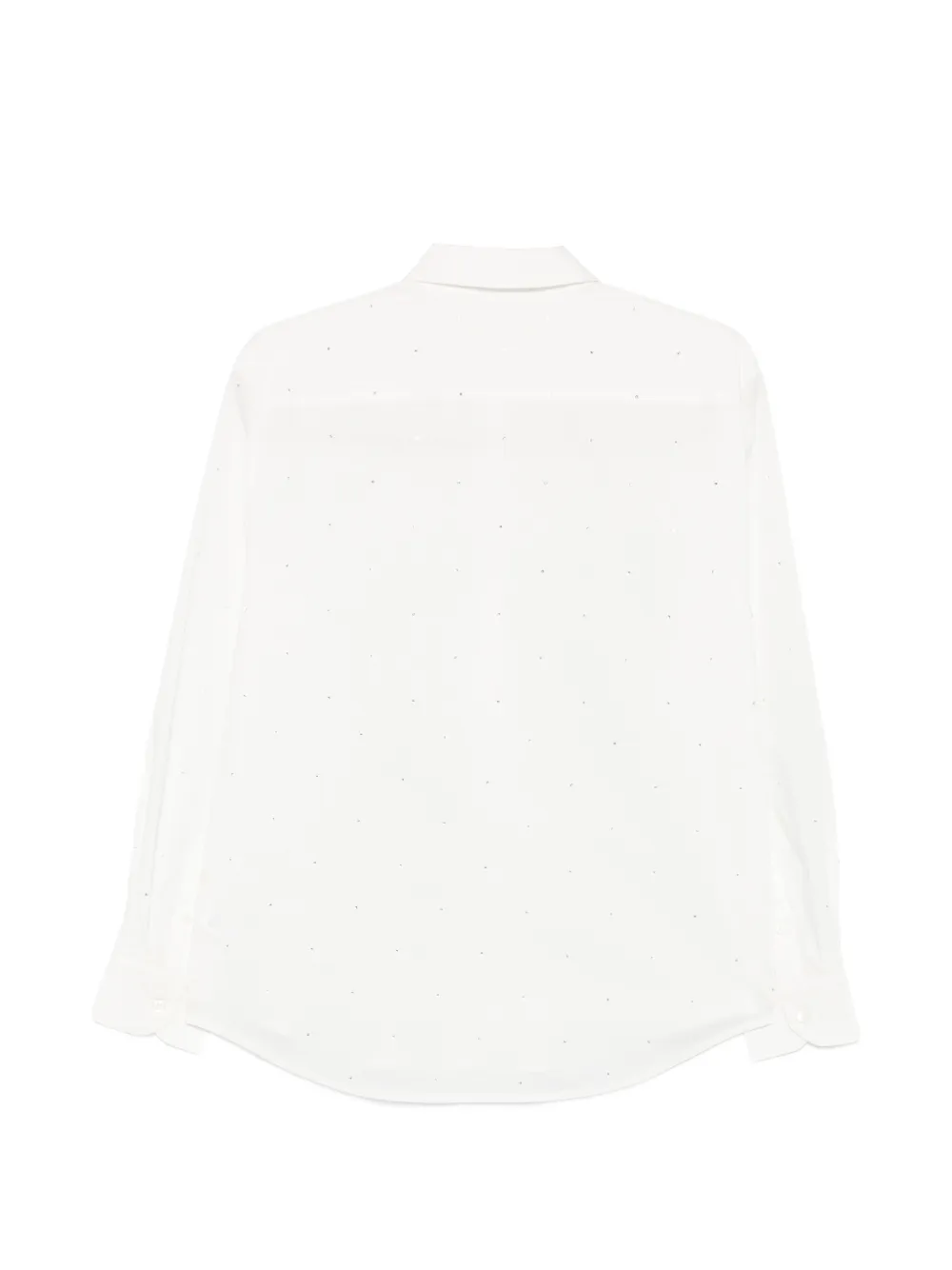  Mc2 Saint Barth Camisa Meredith Con Strass - Blanco 