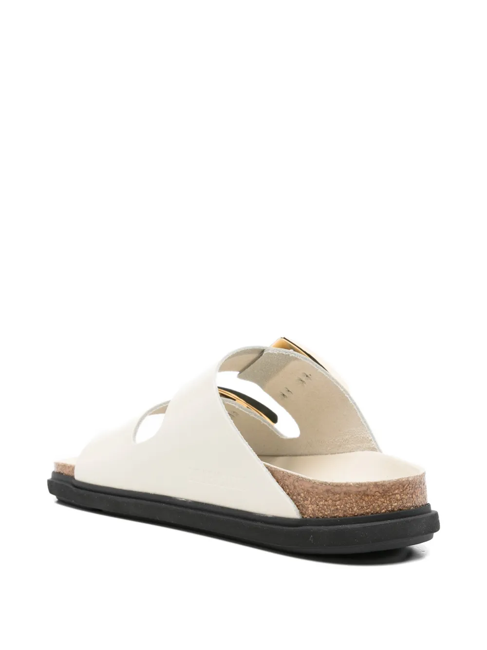 Birkenstock Arizona Droplet sandalen met gesp Beige