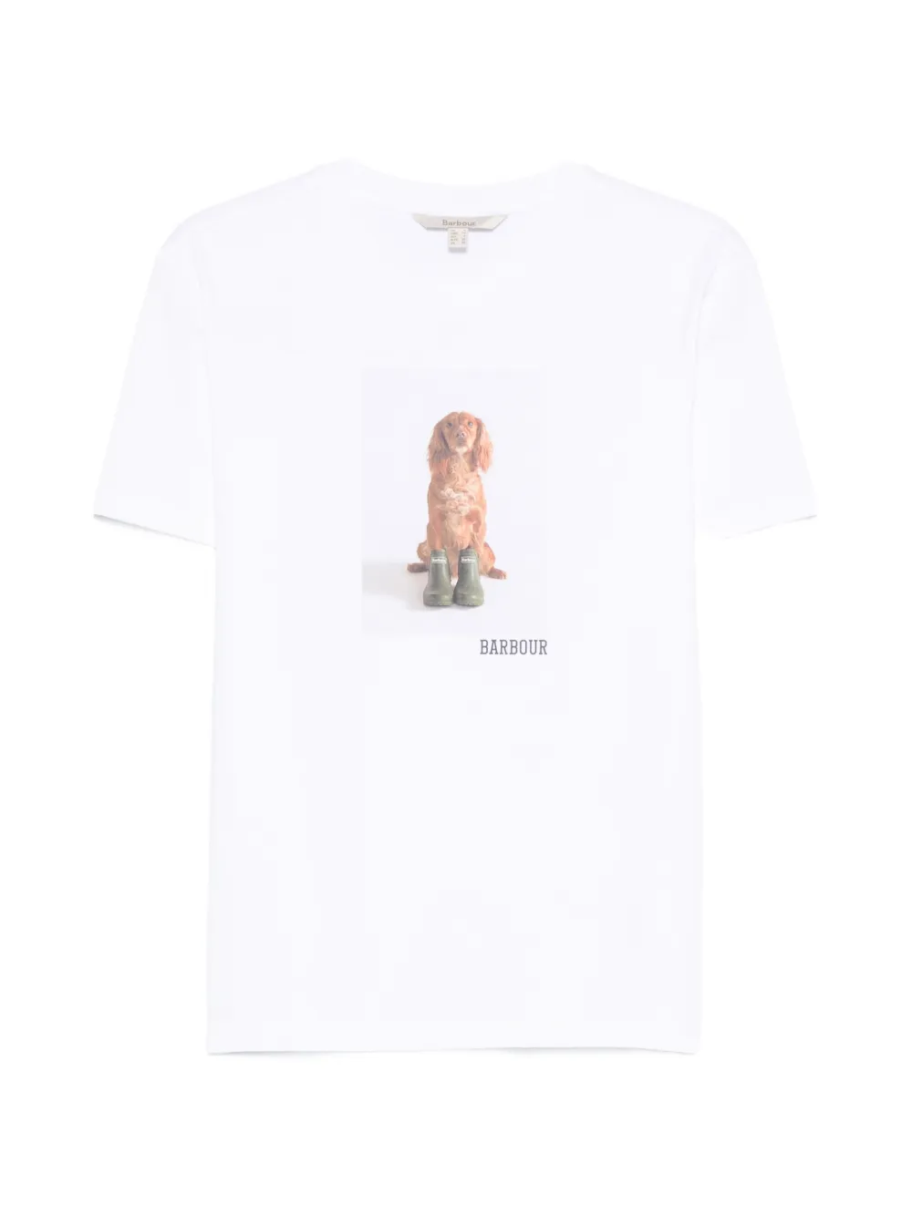 Barbour graphic T-shirt - Bianco