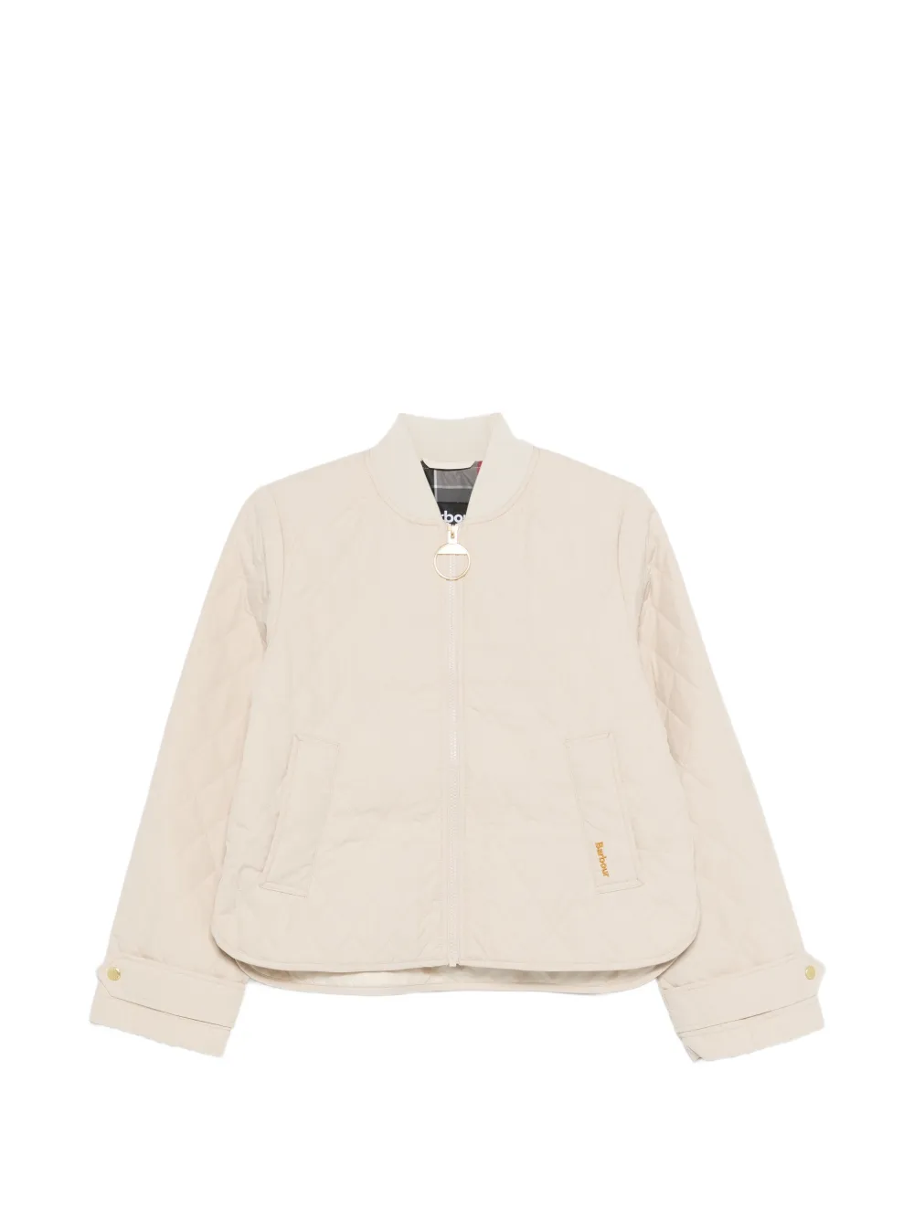 Barbour quilted zip-up jacket - Toni neutri