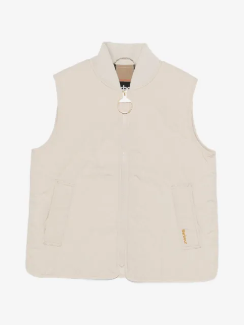 Barbour quilted zip-up gilet