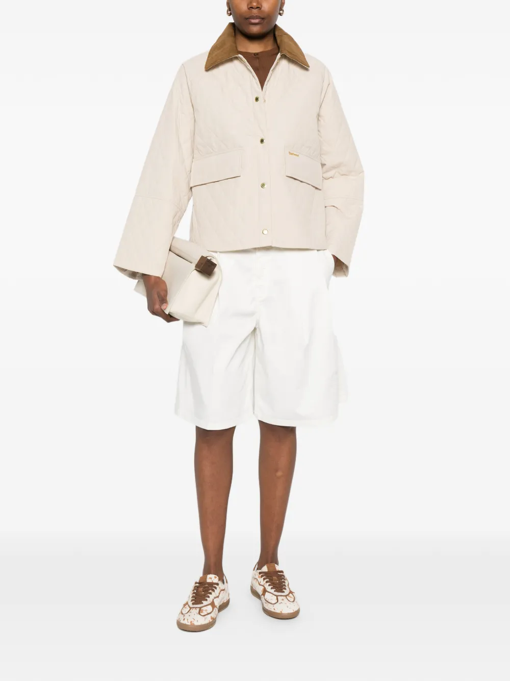  Barbour Corduroy-collar Jacket - Neutrals 