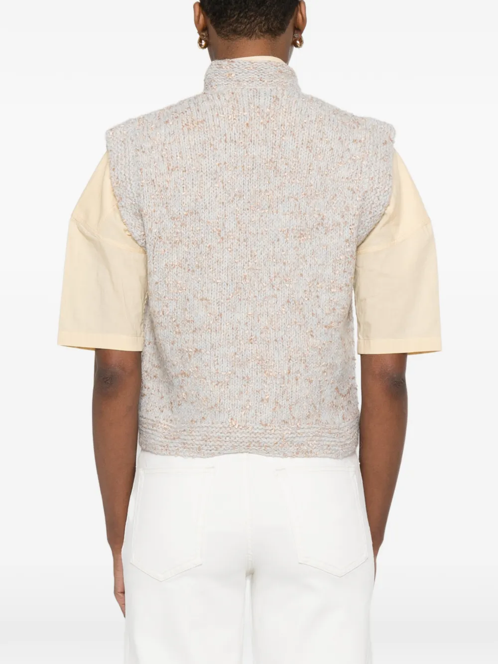 Forte Mouwloos vest Grijs