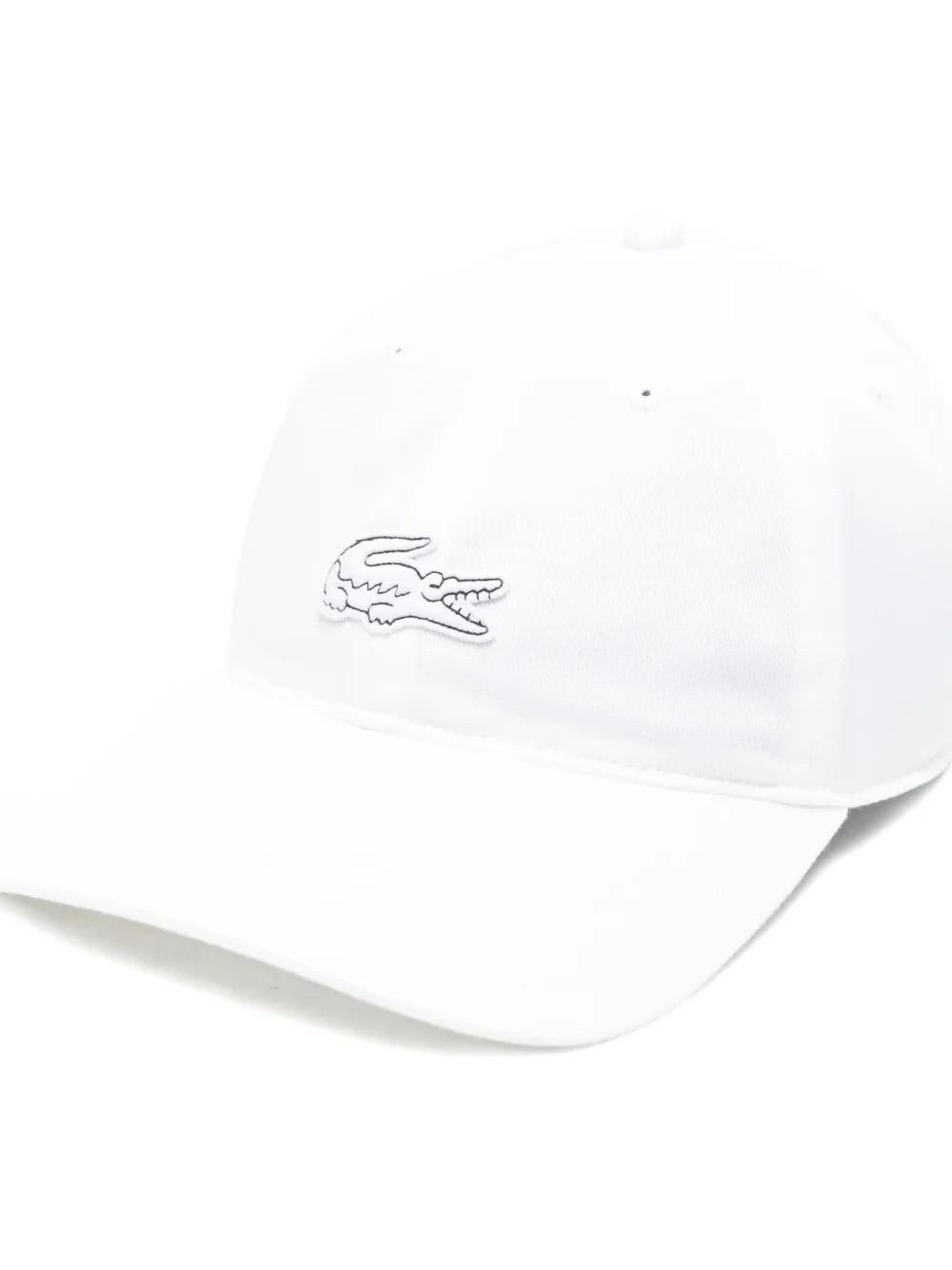 Lacoste Pet met logo Wit