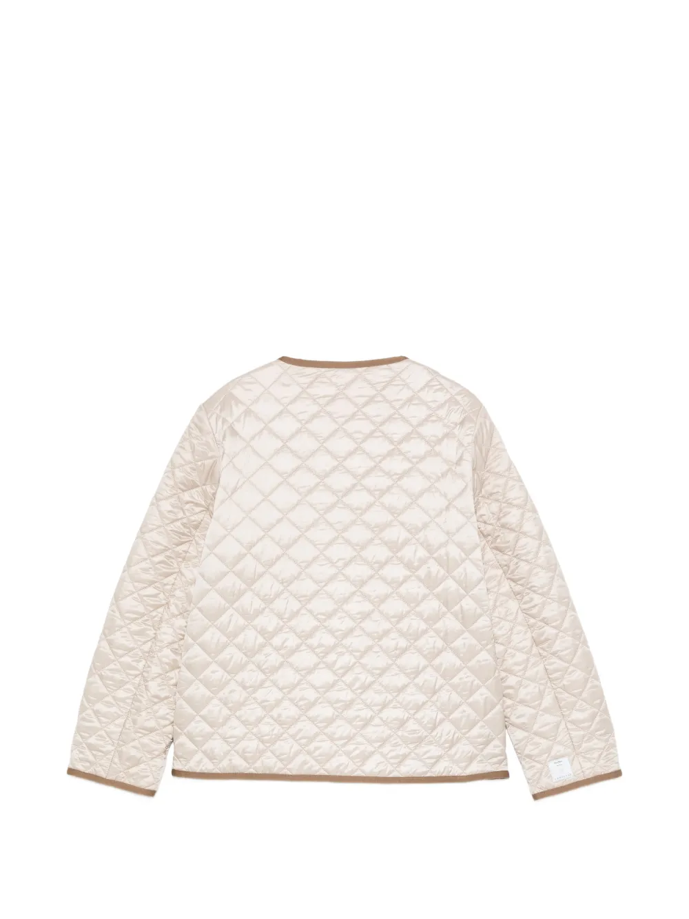 Max Mara Long-sleeve Buttoned Jacket In Neutral