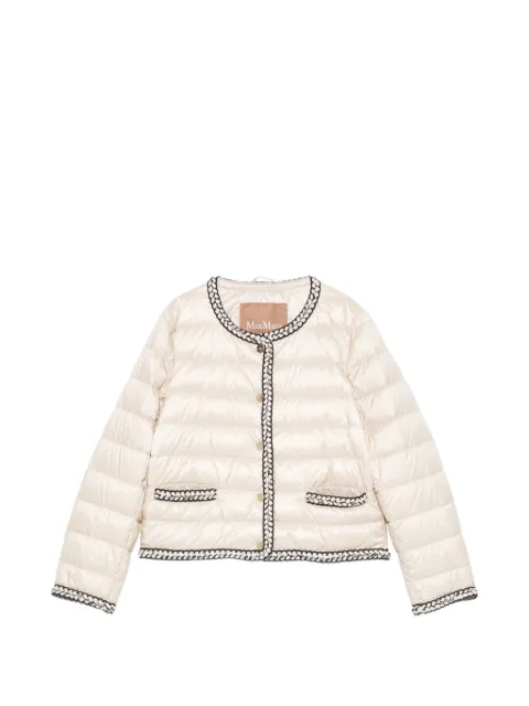 Max Mara long-sleeve buttoned jacket