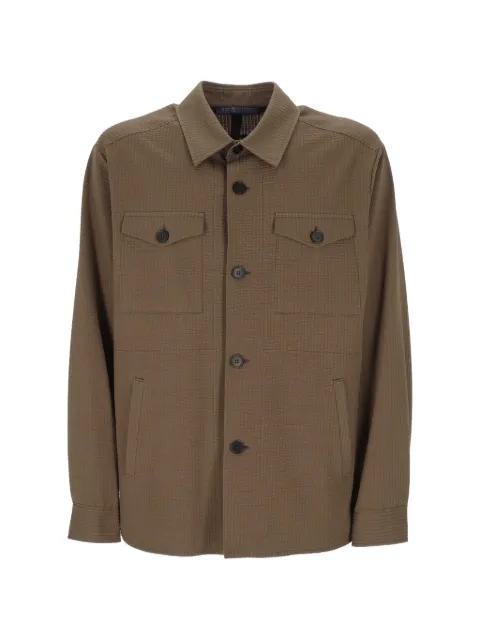 Harris Wharf London buttoned patch-pocket jacket