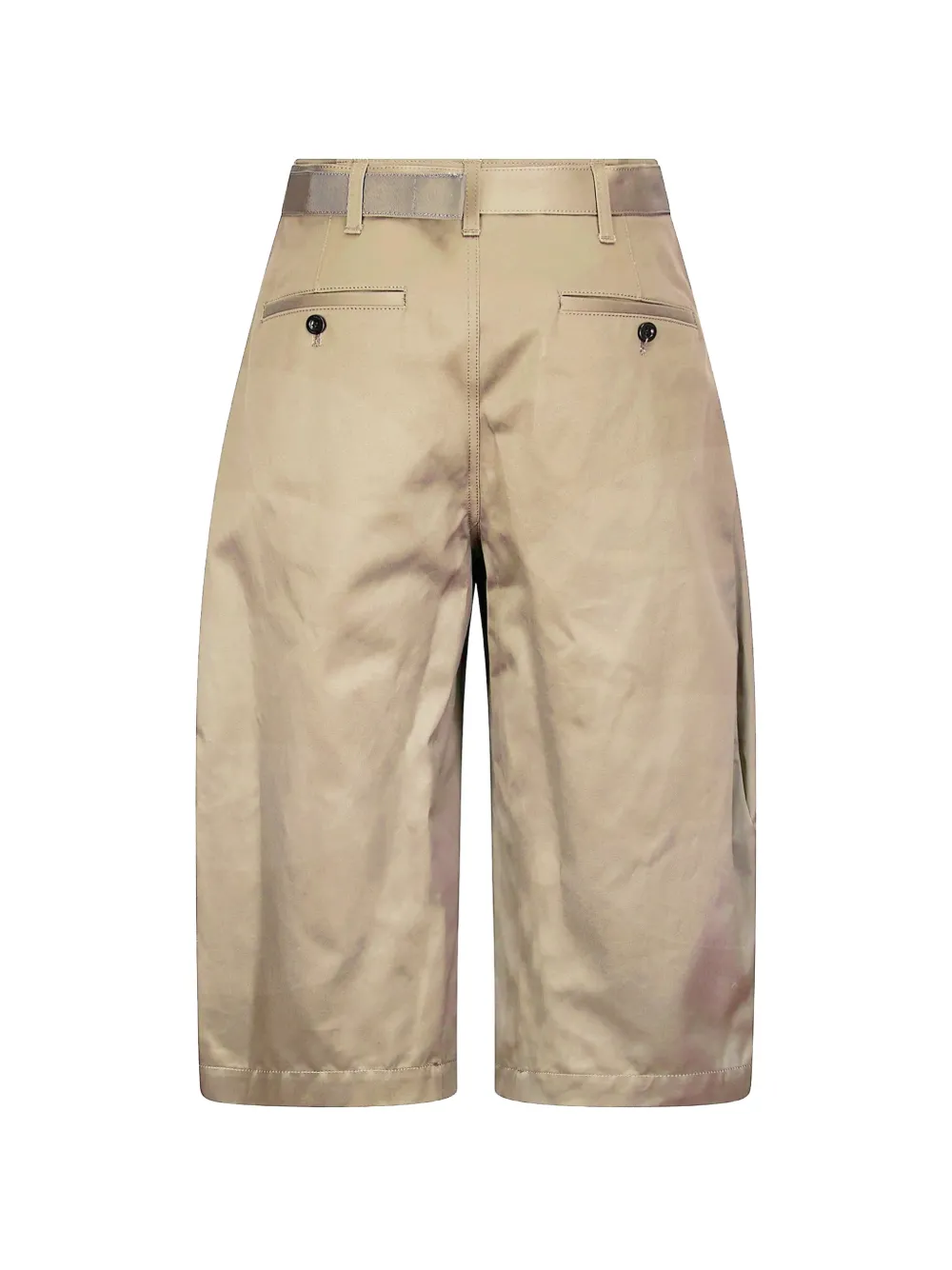  Sacai Belted Trousers - Neutrals 