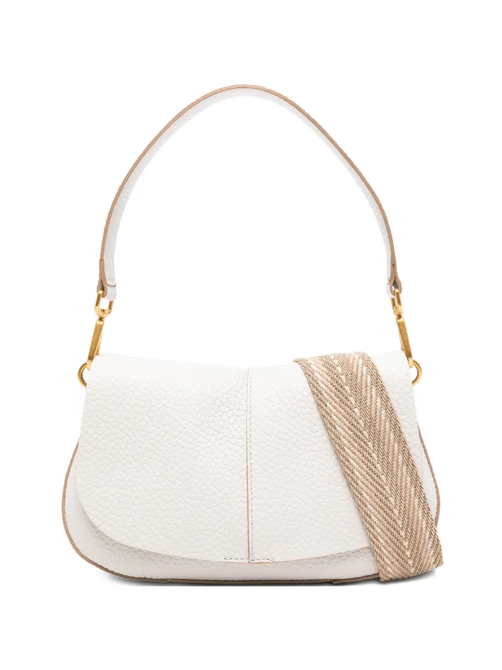 GIANNI CHIARINI Borsa a spalla Helena Round - Toni neutri