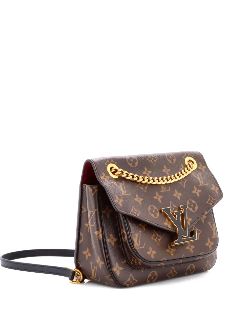 Louis Vuitton Pre-Owned Passy Handbag Monogram Canvas crossbody bag - Marrone